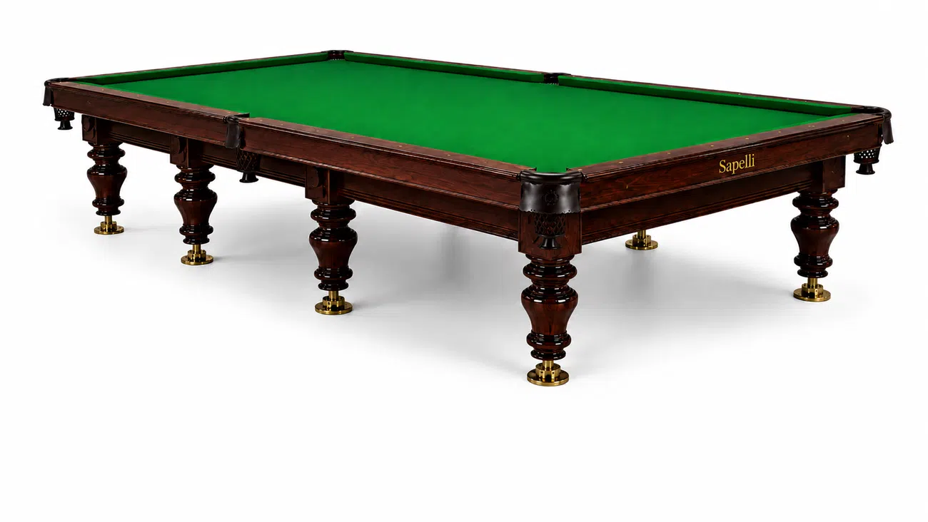 Original Sapelli History Classic Snooker table
